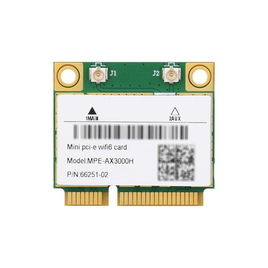 Wireless MINIPCIE AX200 NIC, Gigabit Dual-Band Wi-Fi 6
