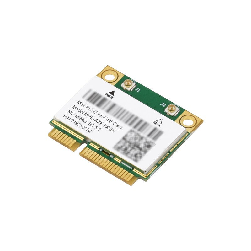 Wireless MINIPCIE AX210 NIC, Gigabit Tri-Band Wi-Fi 6E