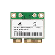 Wireless MINIPCIE RTL8852BE NIC, Gigabit Dual-Band Wi-Fi 6