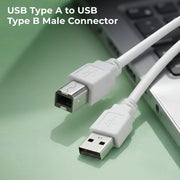 USB Type A to USB Type B Cable