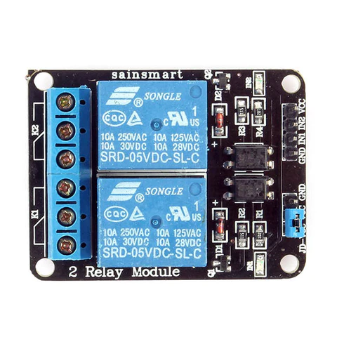 2 Channel Relay Module Breakout Board