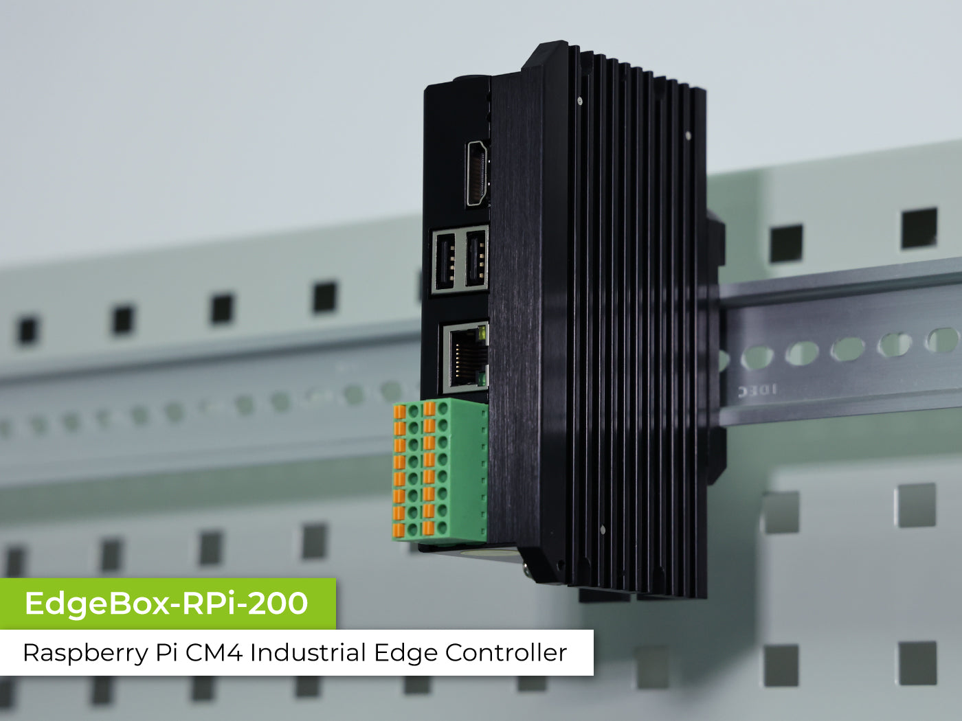 EdgeBox RPi 200 - Industrial Edge Controller with WiFi