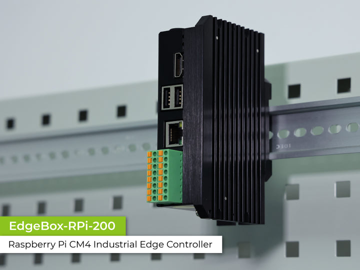 EdgeBox RPi 200 - Industrial Edge Controller with WiFi