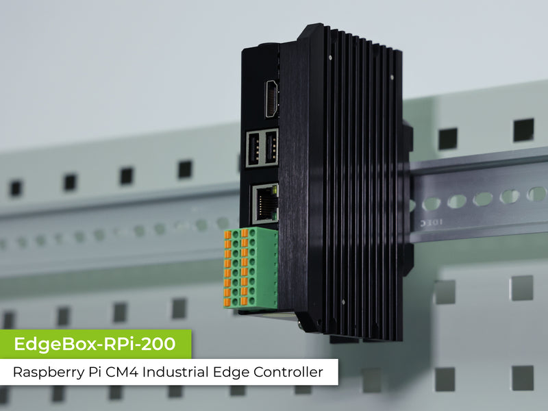 Load image into Gallery viewer, EdgeBox RPi 200 - Industrial Edge Controller with WiFi
