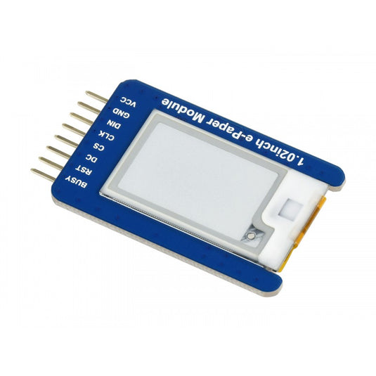 Waveshare 128×80 1.02inch E-Ink display module, black/white dual-color
