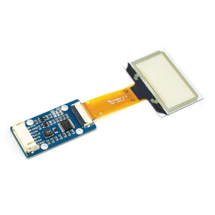 Waveshare 1.51 inch Transparent OLED 128×64 Resolution SPI or I2C Interfaces