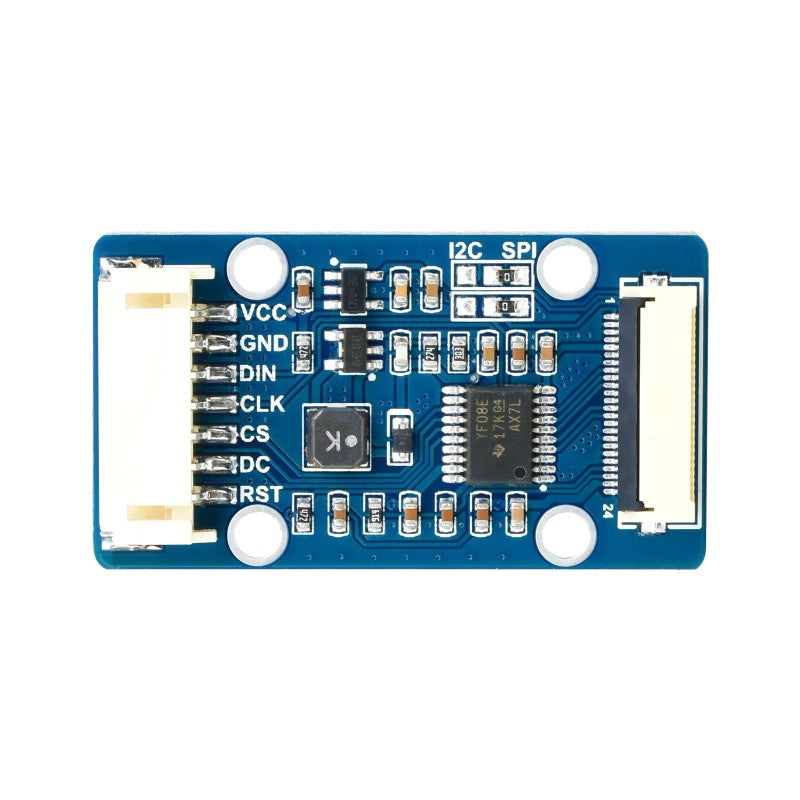 Waveshare 1.51 inch Transparent OLED 128×64 Resolution SPI or I2C Interfaces