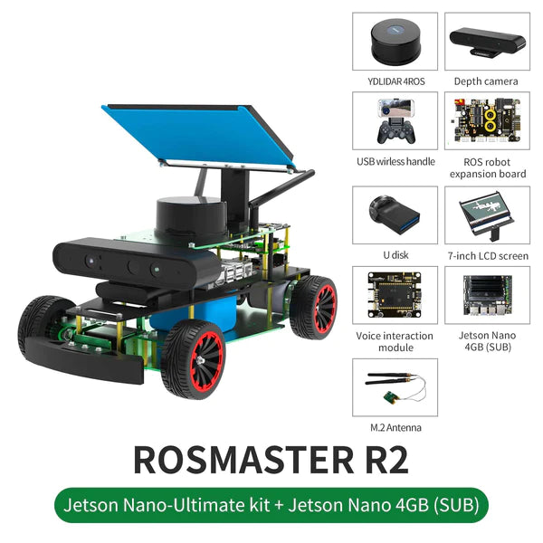 Load image into Gallery viewer, ROSMASTER R2 ROS Robot

