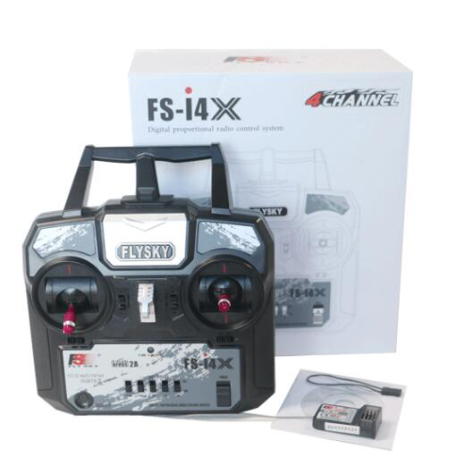 Load image into Gallery viewer, FlySky FS-i4X 2.4GHz 4CH AFHDS R/C Transmitter + FS-A6 Receiver Online

