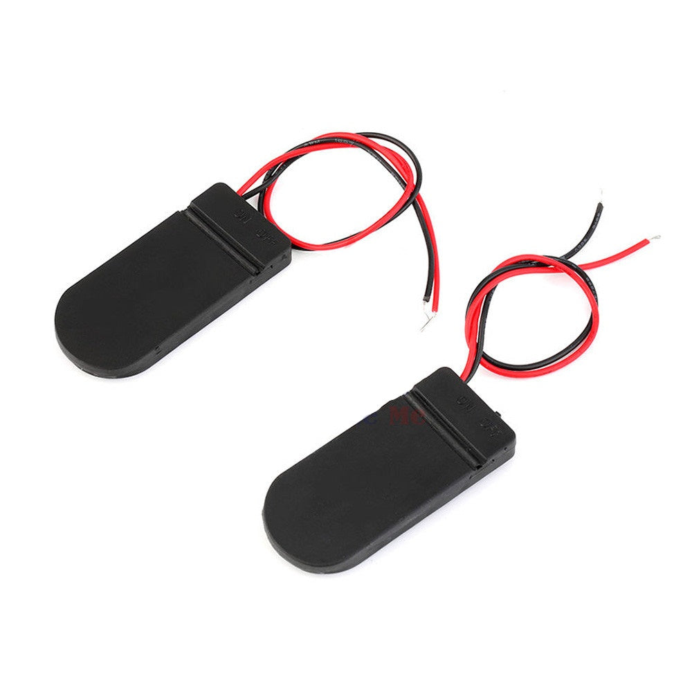 CR2032 Button Coin Cell 6V Lead ON/OFF Switch - ThinkRobotics.in
