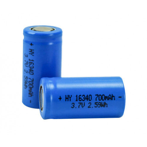 16340 Li-Ion Battery CR123A (1 piece) - BIS Certified