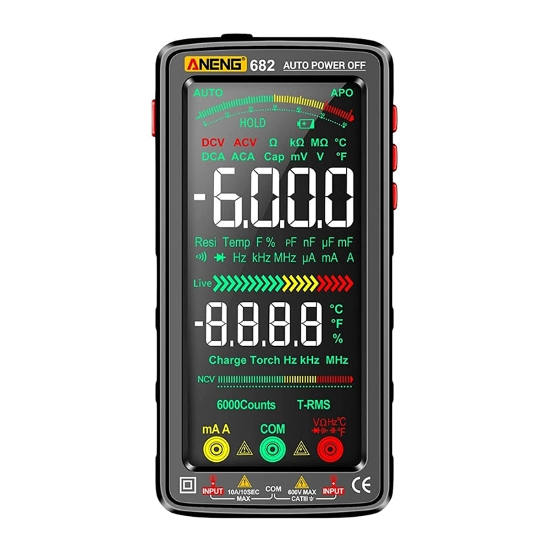 Load image into Gallery viewer, ANENG 682 Smart Multimeter 5 Inch HD Reverse Display
