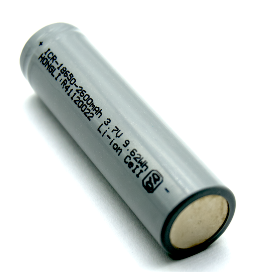 Flat Top 18650 Li-Ion Battery - BIS Certified