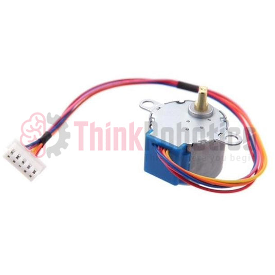 Stepper Motor (12V 4-Phase 5-Wire) - 28BYJ-48 - ThinkRobotics.in