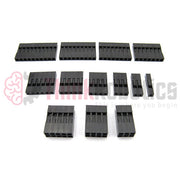 Dupont Jumper Connector Shell (2.54mm Pitch) - 10pcs - ThinkRobotics.in