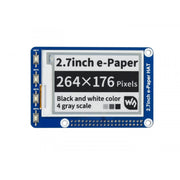 Waveshare 2.7" E-Ink Display HAT For Raspberry Pi