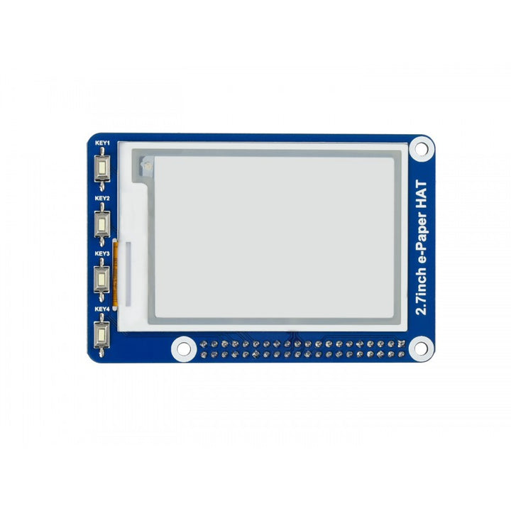 Waveshare 2.7 inch E-Ink Display HAT for Raspberry Pi 264x176 | SPI ...