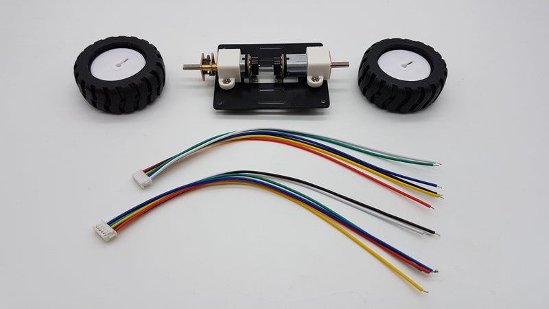 Mini Self Balance Mini Self Balancing 2WD Robot Chassis with N20 Encoder Motors by ...