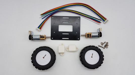 Mini Self-Balancing 2WD Robot Chassis with N20 Encoder Motors - ThinkRobotics.in