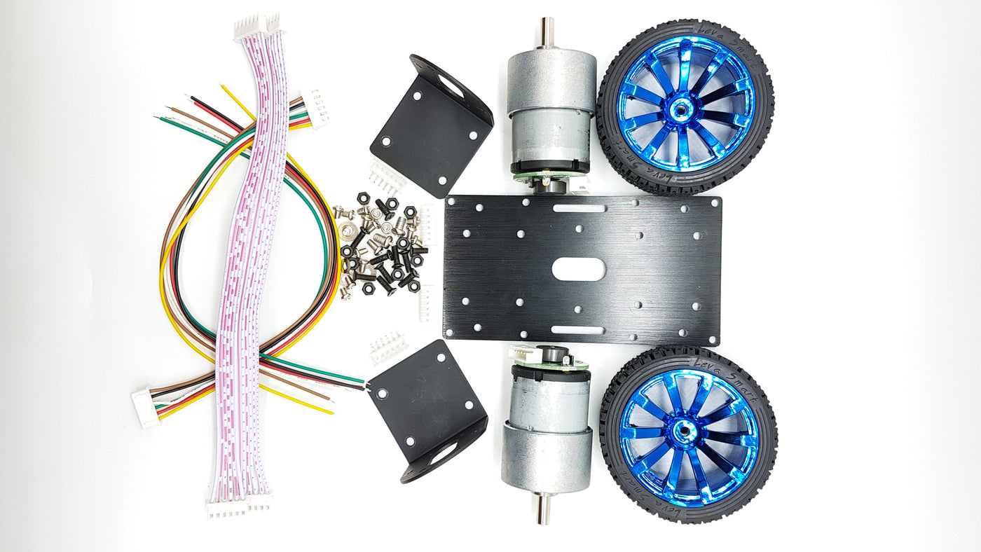 Self-Balancing 2WD Robot Chassis - ThinkRobotics.in