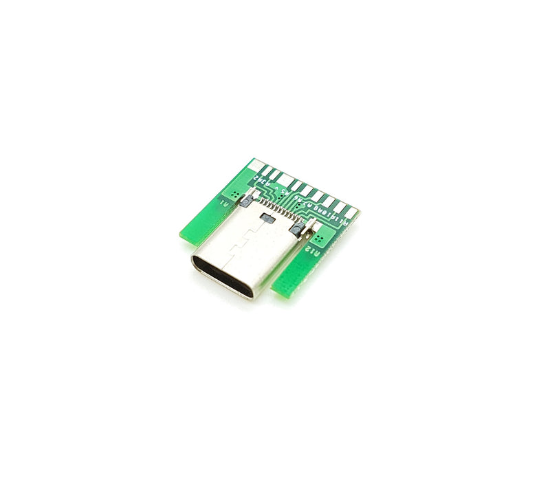 Load image into Gallery viewer, USB 3.1 Type C Connector 24 Pins - ThinkRobotics.in
