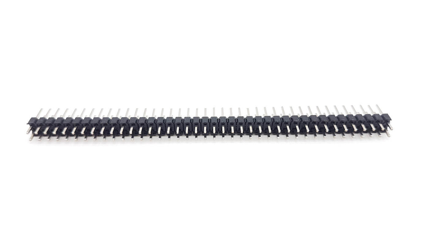 2.54mm Double row Needless Headers 2 Pcs - ThinkRobotics.in