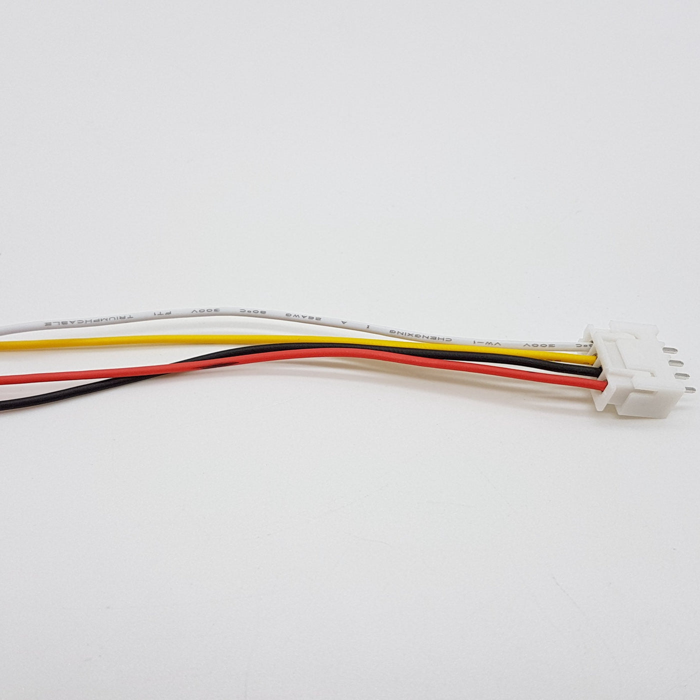 JST XH 2.54MM 4 Pin Female Connector - ThinkRobotics.in