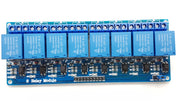 8-Channel Relay Module Board With Optocoupler