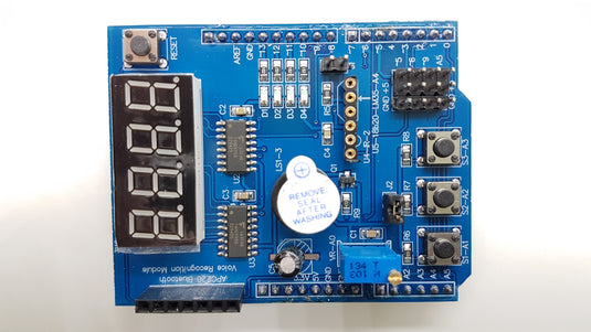 Multifunction Shield for Arduino Uno and Leonardo with 4 Digit LED ...