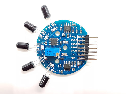 Thinkrobotics Button Module ThinkRobotics 5 Way Flame Sensor Module - Five Channel Digital and ...