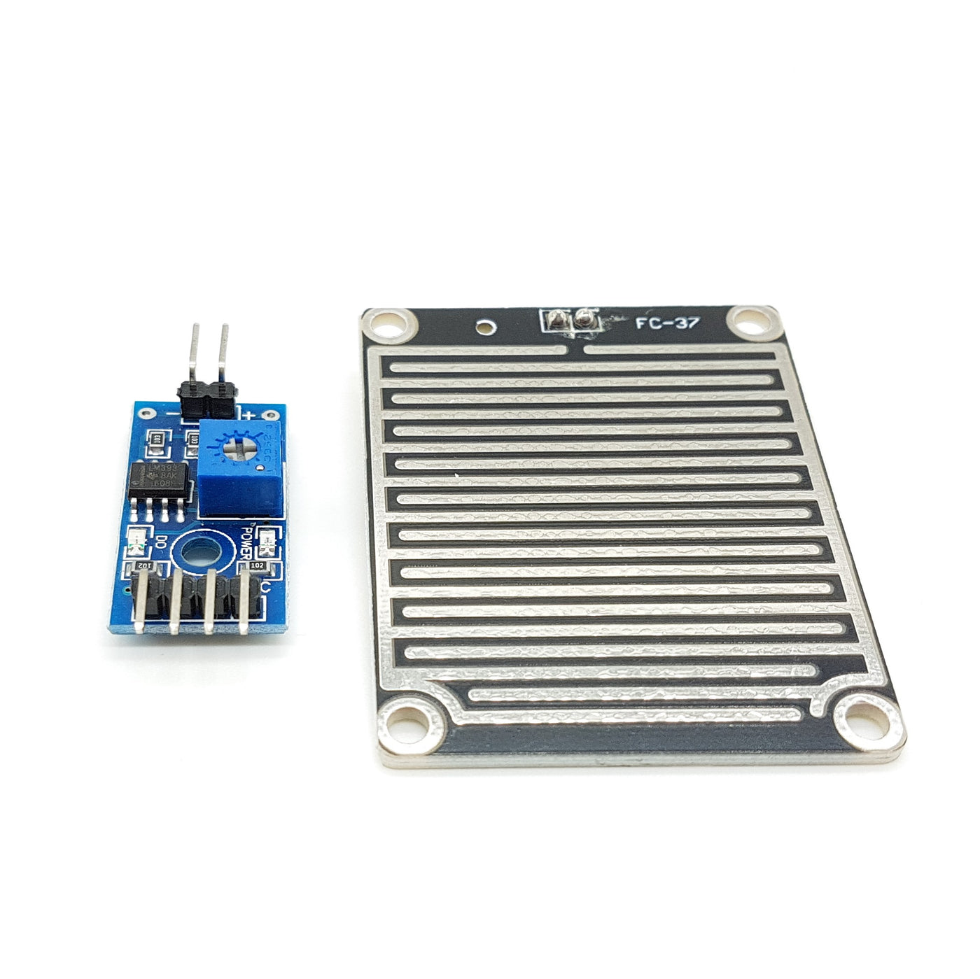 Rain Detection Sensor With LM393 Comparator