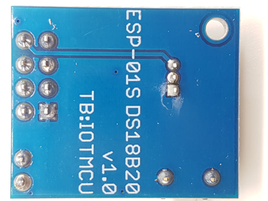 ESP-01S DS18B20 Temperature Humidity Sensor - ThinkRobotics.in