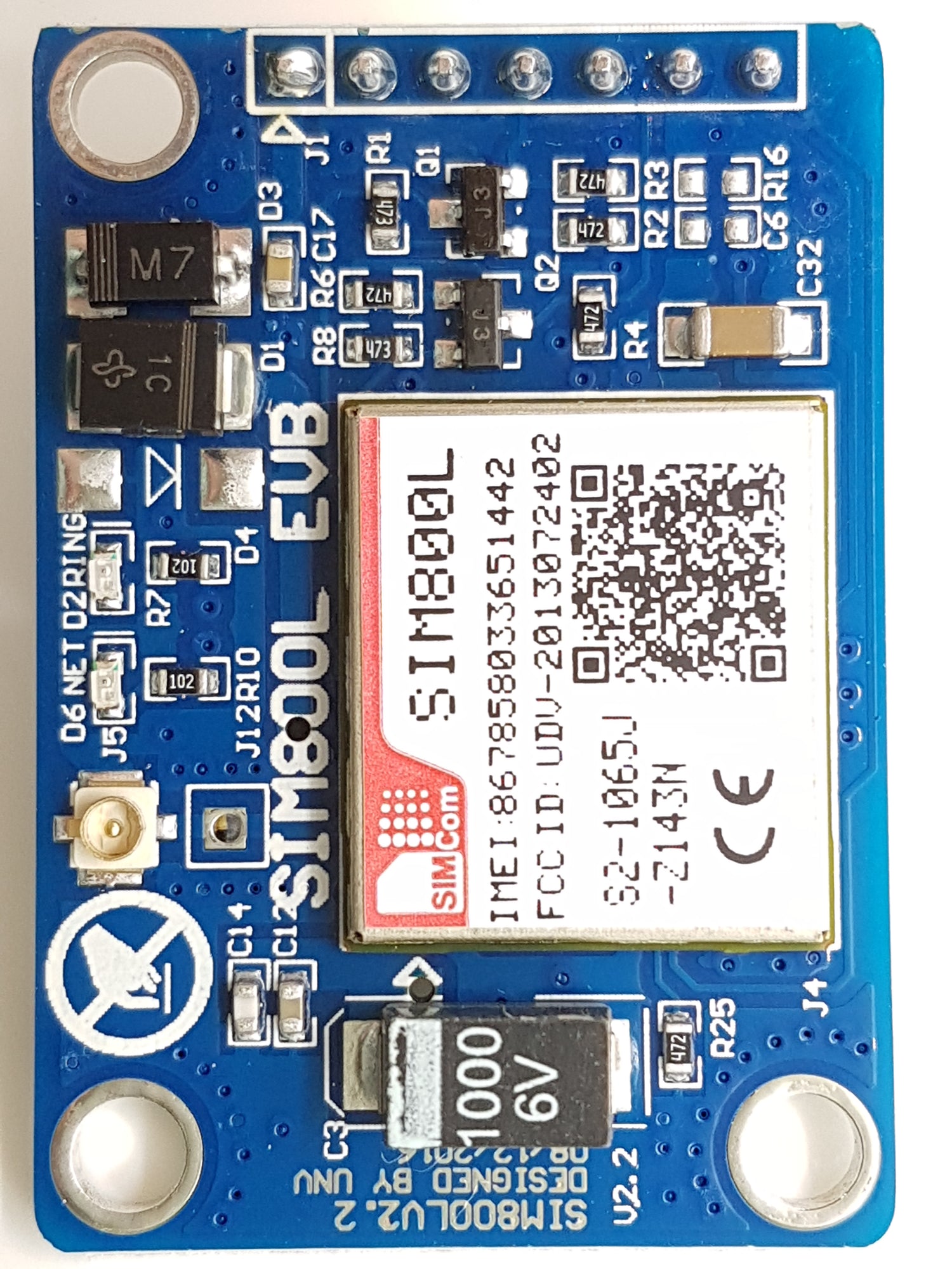 SIM800L Mini GPRS GSM Kit WITH Bluetooth V3 | ThinkRobotics.in ...