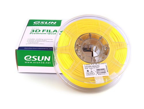 eSun PLA Filament Glass Lemon Yellow 1.75mm Yellow, Printing Materials \  Filaments \ PLA Brands \ eSun