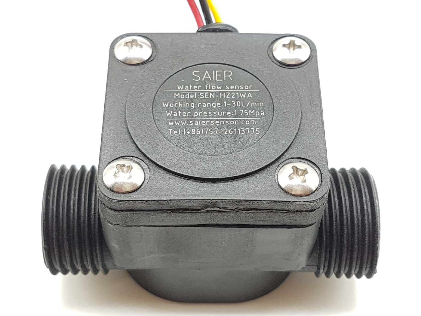 Water/Fluid Flowmeter Switch Sensor - ThinkRobotics.in
