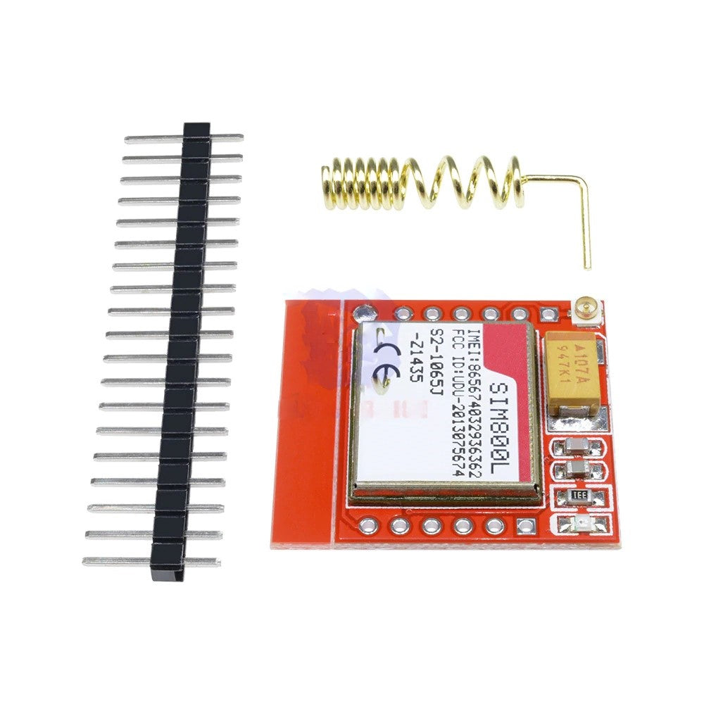 Mini A6 GA6-B GPRS GSM Kit Wireless Extension Module Board Quad-band Antenna - ThinkRobotics.in