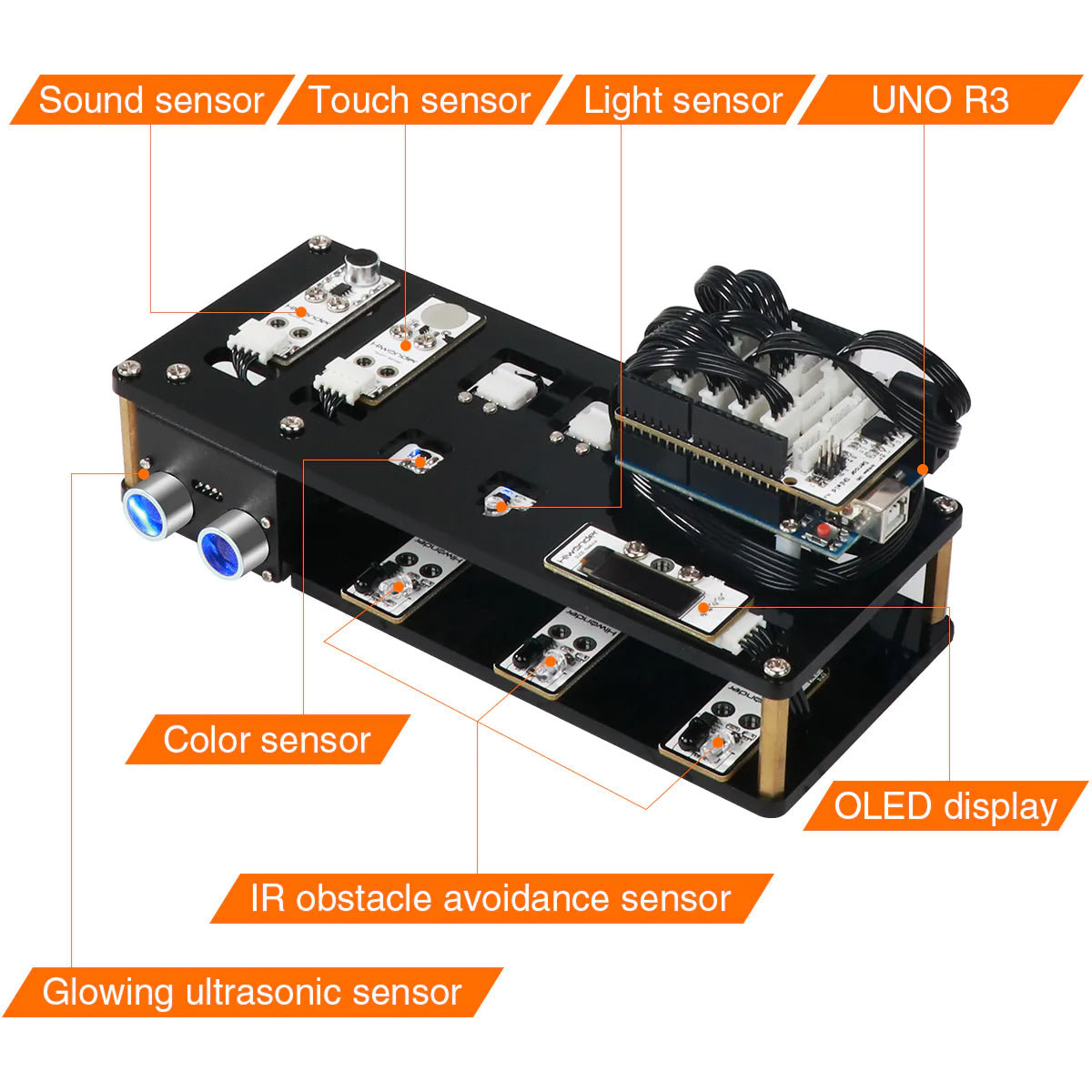 xArm UNO Robotic Arm Kit with Sensor Development Kit