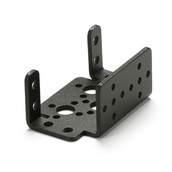Load image into Gallery viewer, MG995 / MG996R / DS3115 Standard Servo Brackets &amp; Bearings (1 piece per pack - All black finish)

