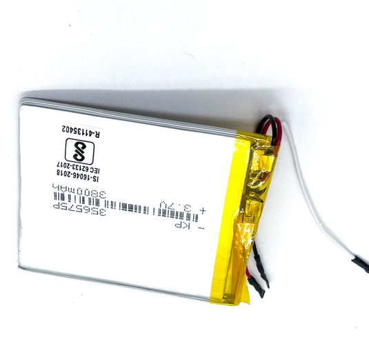Lithium Polymer LiPo Battery (3.7V, Single-Cell)