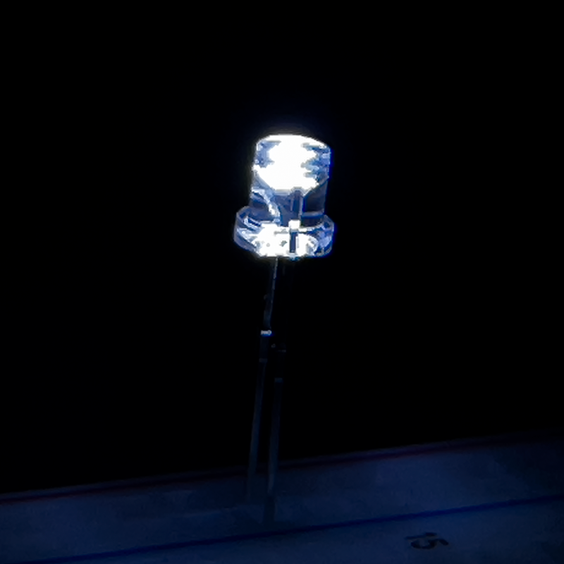 Flat Top LED Wide Angle (Pack of 10)