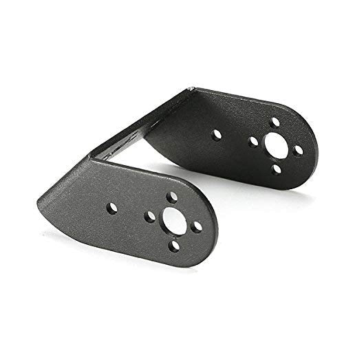 MG995 / MG996R / DS3115 Standard Servo Brackets & Bearings (1 piece per pack - All black finish)