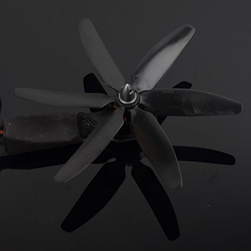 Polycarbonate 5040 6-Bladed Propeller Black Online