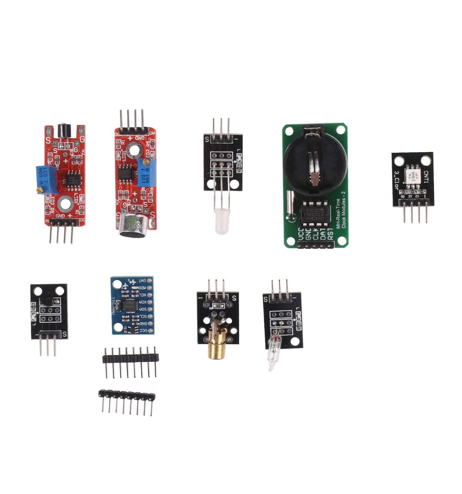 45 in 1 sensor module starter kit updated set for... ThinkRobotics 45 in 1 Sensor Kit for Arduino - Arduino Compatible ...