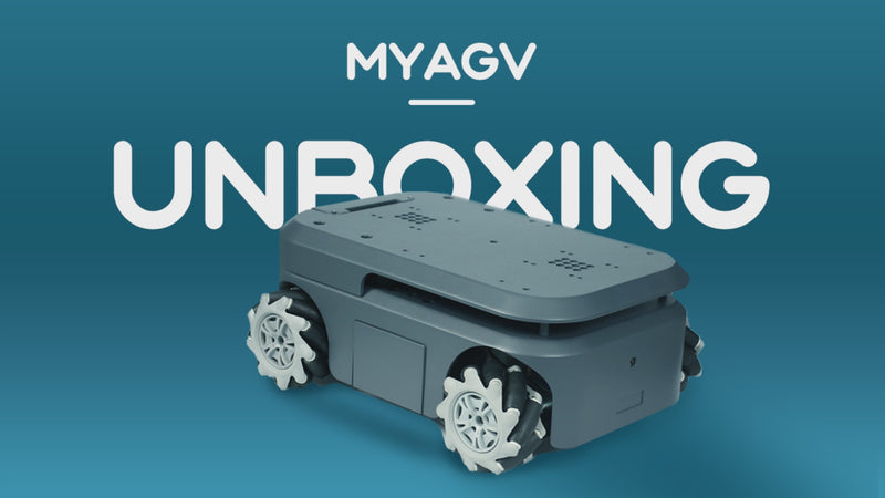 Load and play video in Gallery viewer, MyAGV: Autonomous Navigation Smart 4-Wheel Drive Vehicle
