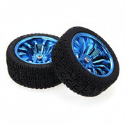 65mm Wheel Set with Couplers - ThinkRobotics.in