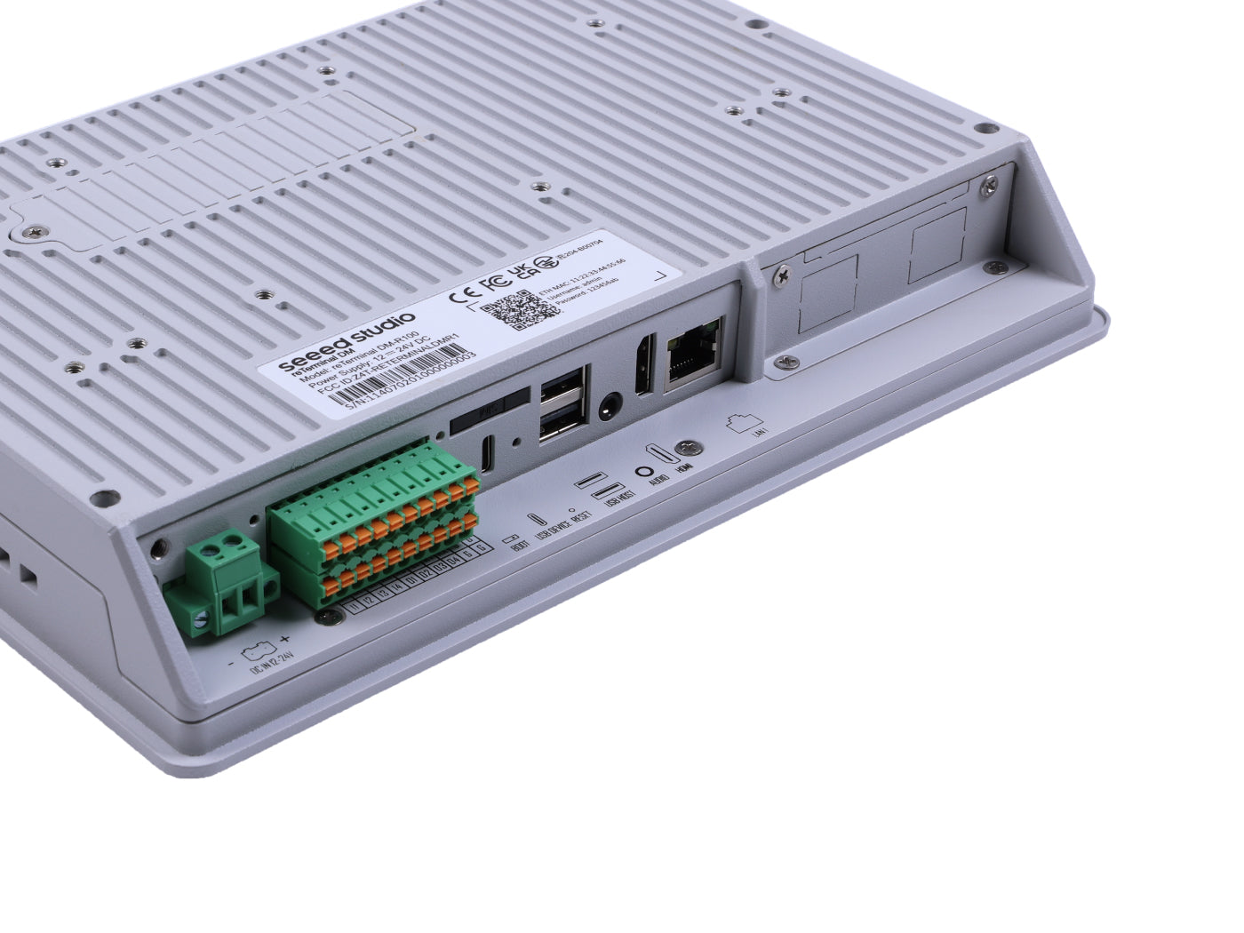 reTerminal DM - 10.1'' Integrated Device Master - RPi HMI (CM4108032) | with Camera & PoE