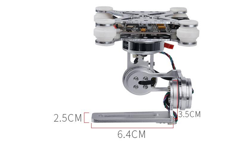 Load image into Gallery viewer, 3 Axis Drone Camera Aluminium Brushless Gimbal Online
