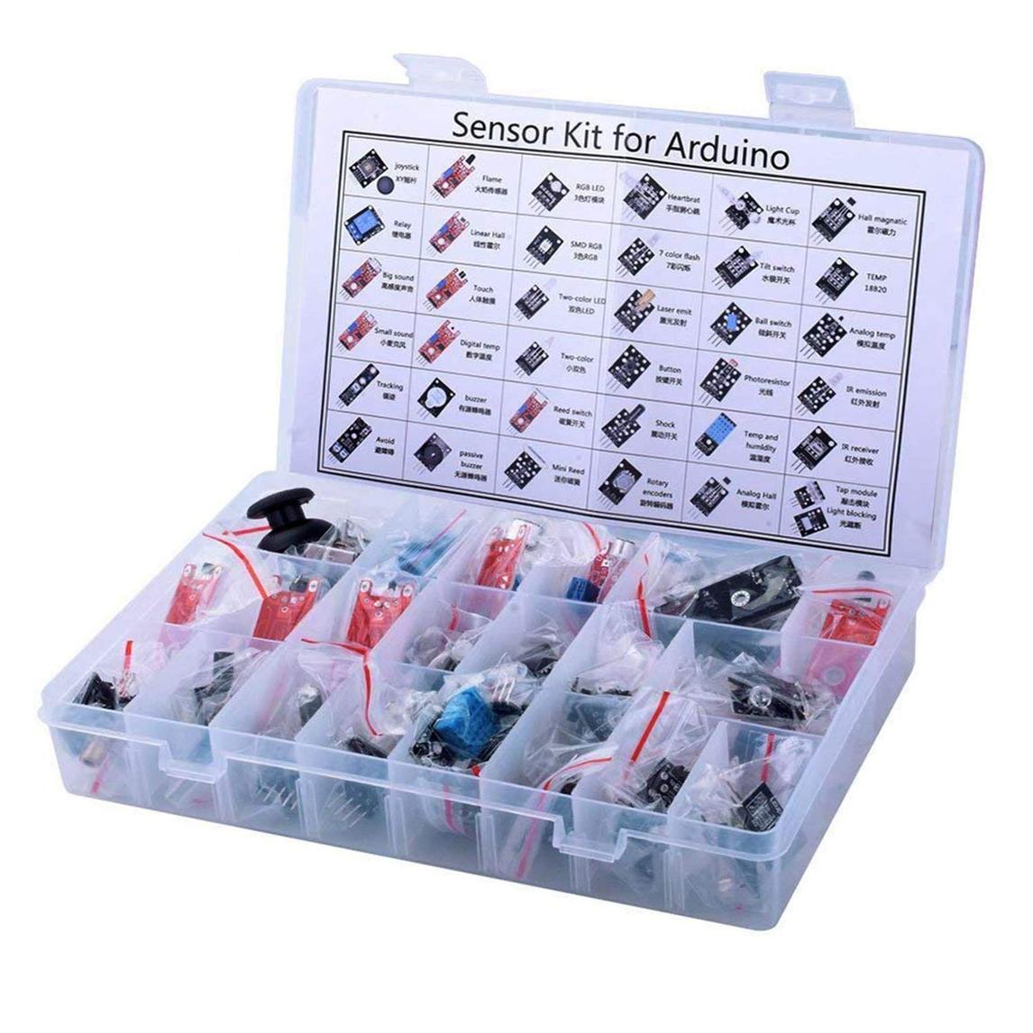 37 in 1 Sensor Kit for Arduino with BOX