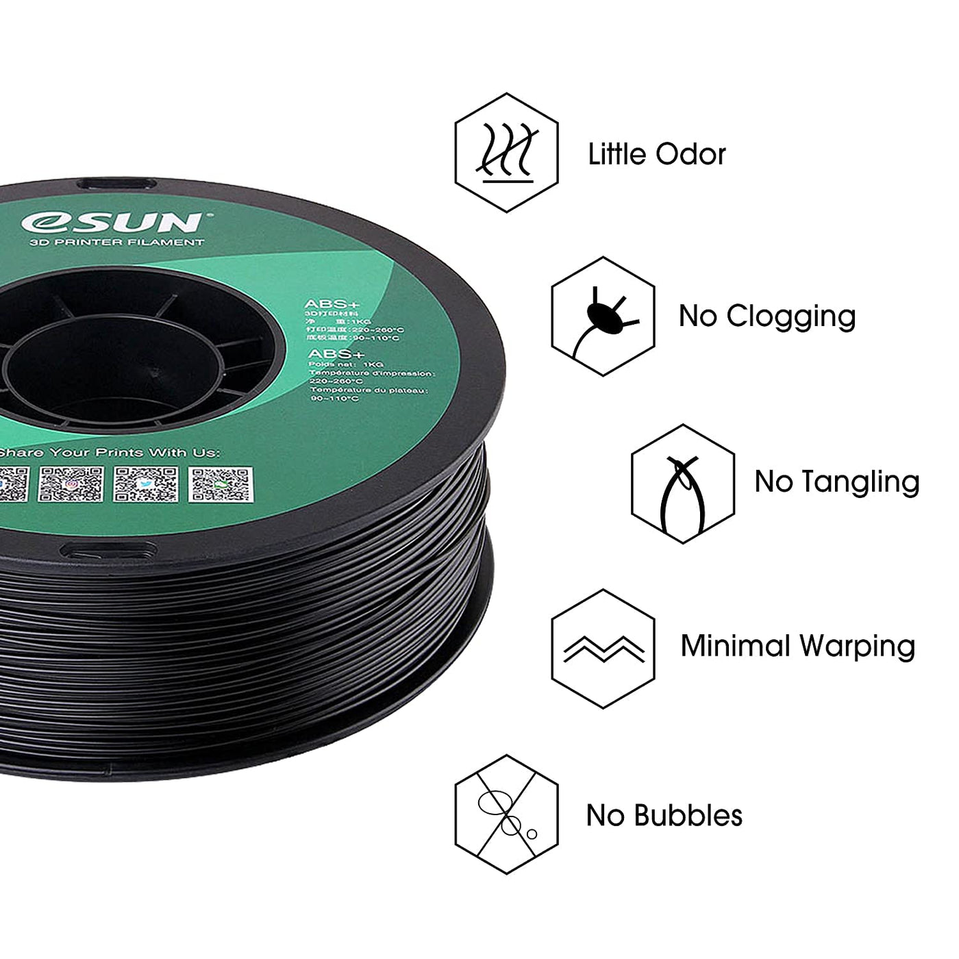 eSun ABS+ Filament