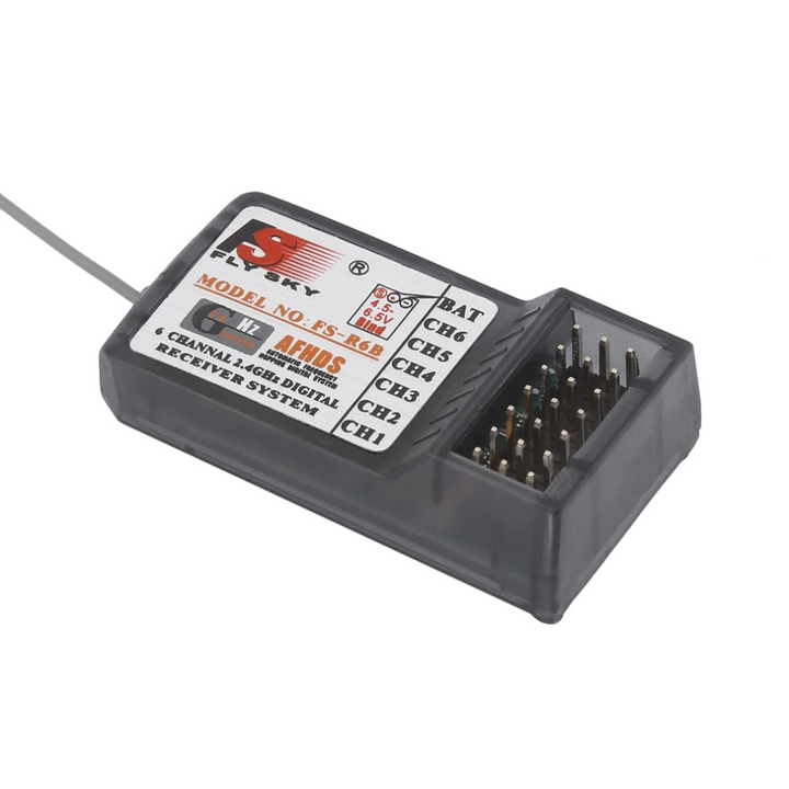 FlySky FS-R6B Receiver 6CH 2.4GHz | ThinkRobotics – ThinkRobotics.com